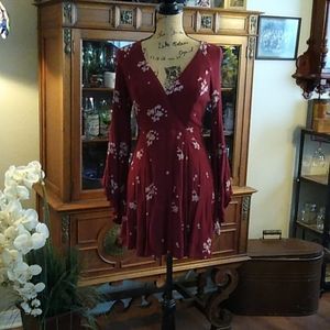 Free People Jasmine  Embroidered Dress size 6